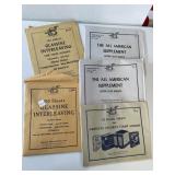 LOOSE LEAF SHEETS FOR STAMP COLLECTING