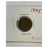 1885 INDIAN HEAD PENNY