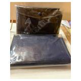 2 FOLDABLE RAINJACKETS - BLUE/BLACK