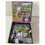 GERALDINE AIKMAN 300 PC PUZZLE, OPENED