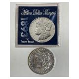 1893-S MORGAN SILVER DOLLAR TRIBUTE COIN