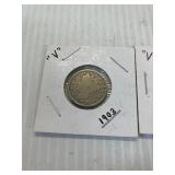 'OLD' USA  V  NICKELS - 1903 & 1908