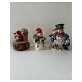 CHRISTMAS DECOR, 3 PIECES