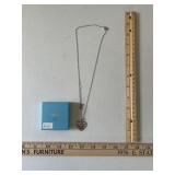 HEART WITH UNICORN NECKLACE