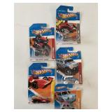5 NEW HOTWHEEL CARS X 5
