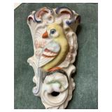 GORHAM MUSIC BOX, BIRD, CERAMIC, JAPAN