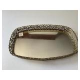 MIRRORED  DRESSER TOP TRAY