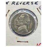 1944P WAR NICKEL LAMINATION ERROR