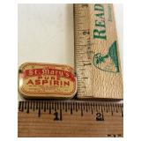 ST. MARY'S VINTAGE ASPIRIN POCKET-SIZED 6 PILLCASE