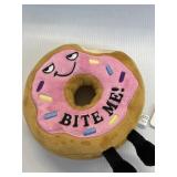 DONUT BEANNIE BAG, 'BITE ME', NEW