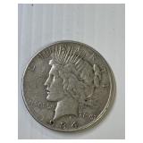 1934-S  PEACE SILVER DOLLAR SEMI-KEY