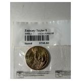 ZACHZRY TAYLOR 2009D UNCIRCULATED - 60 ONE DOLLAR