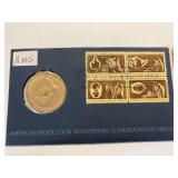 BICENTENNIAL COMMEMORATIVE MEDALS X 2