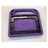 KIDS' FIRE HD 8 PURPLE EVA FOAM COVER, FOOTBALL