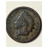1889 AND 1899 INDIAN PENNIES