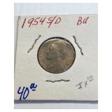 1954 S/D JEFFERSON NICKEL