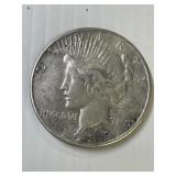 1935-S PEACE SILVER DOLLAR SEMI-KEY