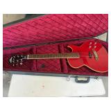 Washburn RR100 Red Fame/Quilt Top S6028534