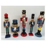 5 Assorted Nut Crackers