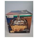 Anchor Hocking Pumpkin Jar with Lid new in box