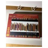 1000 PC. PUZZLE, SIGNED FRANK LLOYD WRIGHT