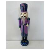 Large Purple Nut Cracker 20"