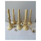 Vintage Corded Christmas Candles