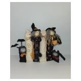 Halloween Decor Fabric Ghosts & Witches