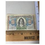 1938 SPAIN - PESETAS