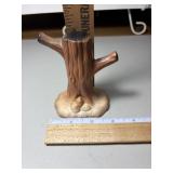 VINTAGE CERAMIC TREE TRUNK STAND, JAPAN
