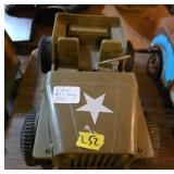 1973 Ideal Army Jeep Toy Vehicle