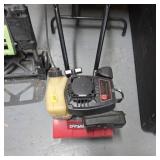 Gas-powered garden tiller cultivator untested