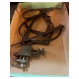 Vintage Measuring Tools and Vise
