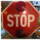 Illuminated Stop Sign