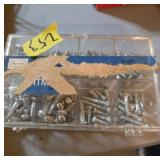 Sears Metal Screws Assortment in Plastic Case
