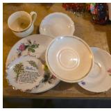 Vtg Decorative Plates and Cups, Laughlin and more