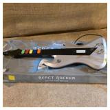 PS2 Guitar Hero React Rocker RTPS26 Silver Wired