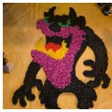 Melted Plastic Tasmania Devil Popcorn