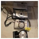 Miscellaneous lot of cameras canon, lumix not