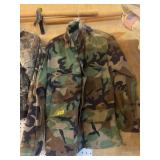Vtg Military Camouflage Field Jacket