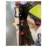 Black Metal Mounting Bracket With Adjustable