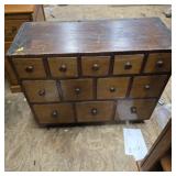 Early 12 Drawer Chest Cabinet  Apothecary