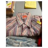 Ely Plains Western Shirt, Striped Design