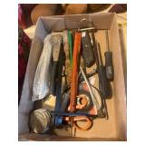 Box Lot of Assorted Hand Tools and Accessories