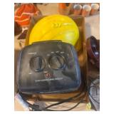 Comfort Zone Heater and Hard Hat Lot