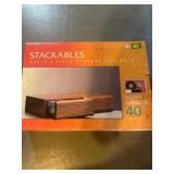 WIM Stackables Audio Cassette Storage Cabinet