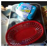 Kitchen Items Including Muffin Tray
