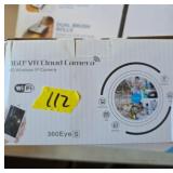 360 VR Cloud Camera WiFi Security Device
