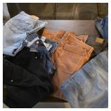 Lot of 6 pairs of jeans womens size 14 - nice lot