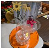 Home Decor and Glassware Items Hand Painted Piece